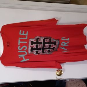 Mens Hustle Hard Tee